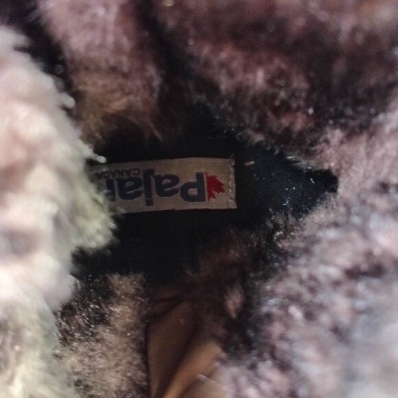 Pajar Boots Womens 11 Leather Native Lace Up Fur Canada USA Winter Sow - Picture 8 of 10